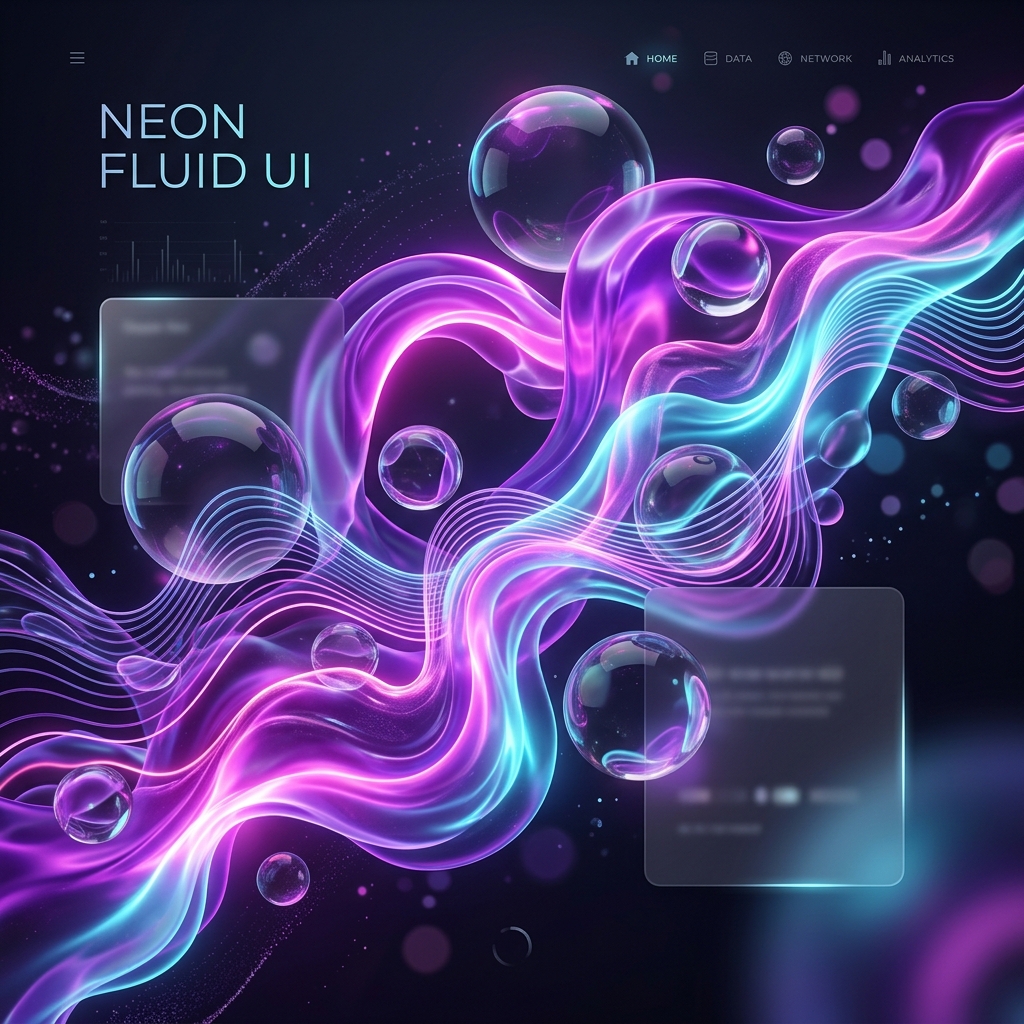 Futuristic Liquid Shapes